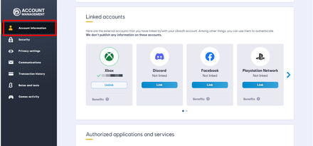 Skull and Bones - Unlink Ubisoft Account