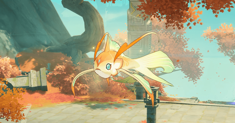 Genshin Impact Fujin Story and Profile - The Carp Adeptus