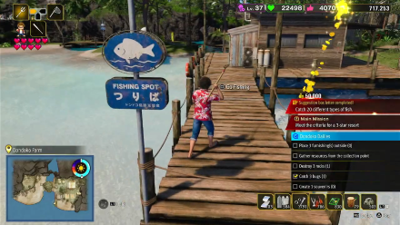 Like a Dragon Infinite Wealth - Dondoko Island Fishing Spot