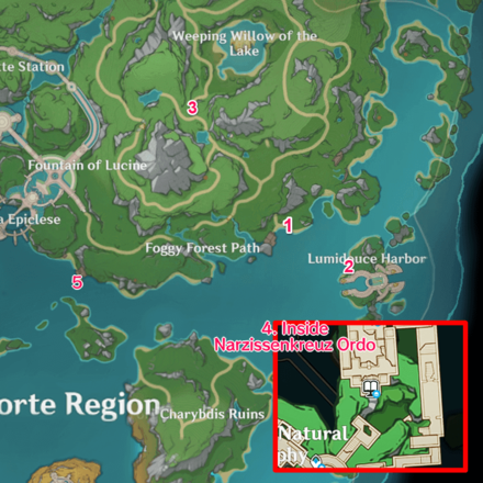 Genshin - Fontaine 4.2 Viewpoints