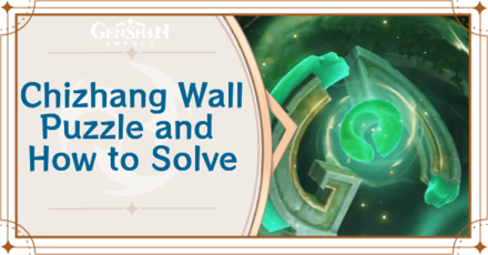 Genshin - Chizhang Wall Puzzle and How to Solve