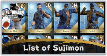 LAD IW - List of Sujimon
