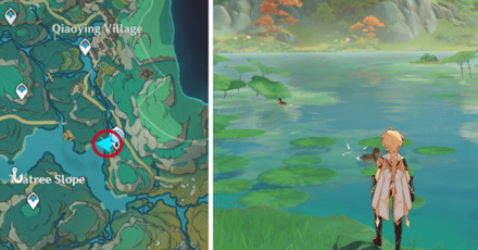Genshin - Velvetfall Duck Location