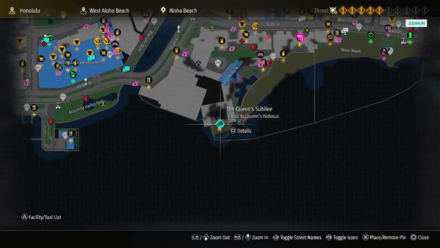 Like a Dragon Infinite Wealth - Queen Location