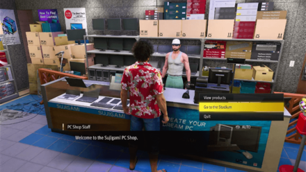 Like a Dragon Infinite Wealth - Go to the Stadium