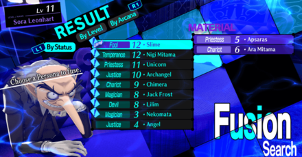 Persona 3 Reload - Fusion Search