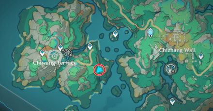 Genshin - Radiant Spincrystal 120 Map