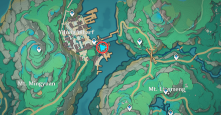 Genshin - Radiant Spincrystal 125 Map