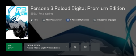 Persona 3 Reload - Digital Premium Edition