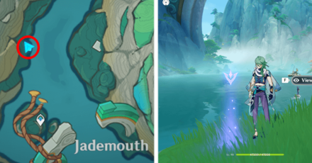 Genshin - Viewpoint in Jademouth