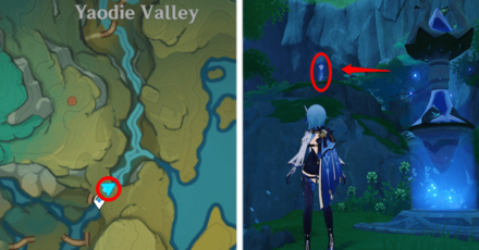 Genshin - Viewpoint in Yaodie Valley