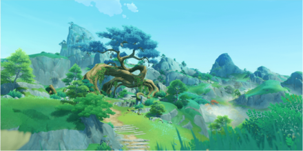 Genshin - Chenyu Vale Viewpoint - Ancient Pact