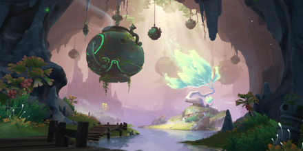 Genshin - Chenyu Vale Viewpoint - Herb-Housing Hall