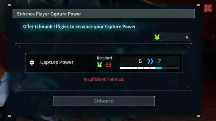Palworld - Lifmunk Effigy Capture Power