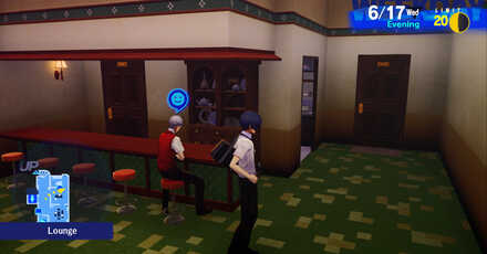 Persona 3 Reload - Approach the Person on the Counter