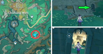 Genshin Impact - Ancient City Key Warehouse Location