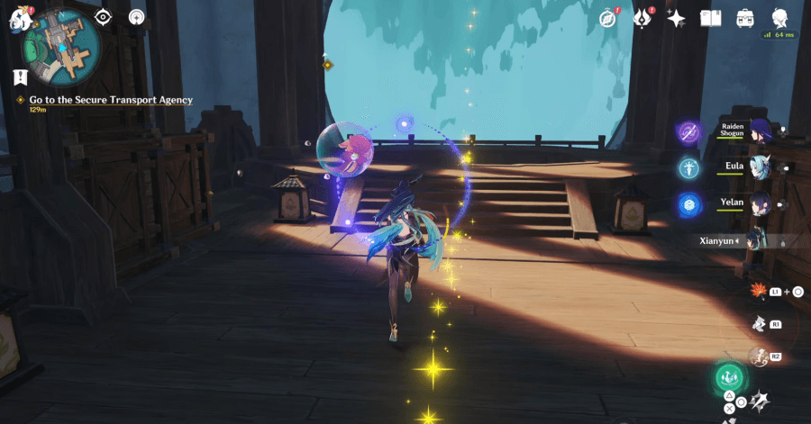 Genshin - Go to the Secure Transport Agency