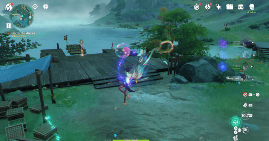 Genshin - Go to the docks