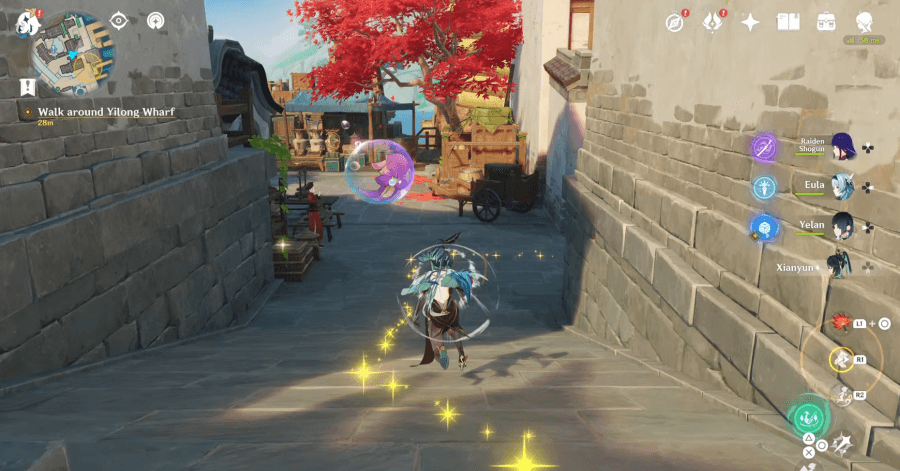 Genshin - Walk around Yilong Wharf