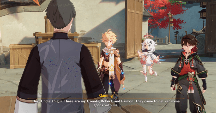 Genshin - Go to the Secure Transport Agency to deliver the goods