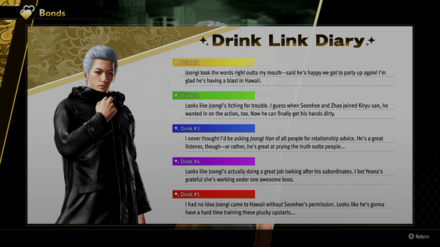Joongi Han Drink Link Diary