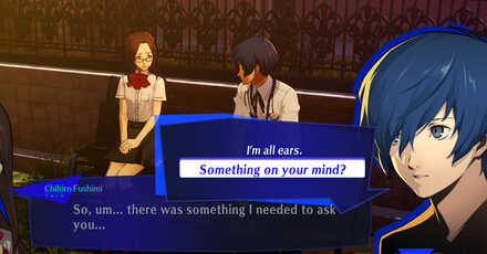Persona 3 Reload - Choose Different Dialogue Option