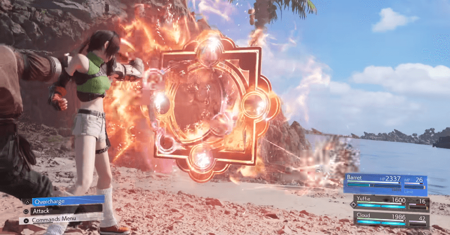 FF7 Rebirth - Barret and Yuffie Synergy Ability