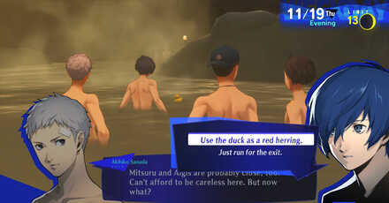 Persona 3 Reload - Throw the Rubber Duck