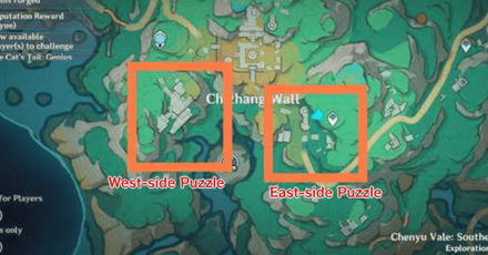 Genshin - Chizhang Ancient Ruin Puzzle