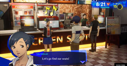 Persona 3 Reload - Film Festival Social Link