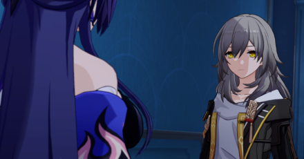 Honkai Star Rail - Talking with Acheron