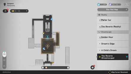 Honkai Star Rail -Lost V Map