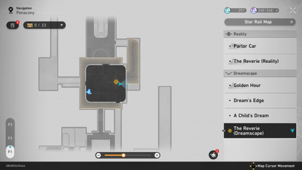 Honkai Star Rail -Monitoring Room Map