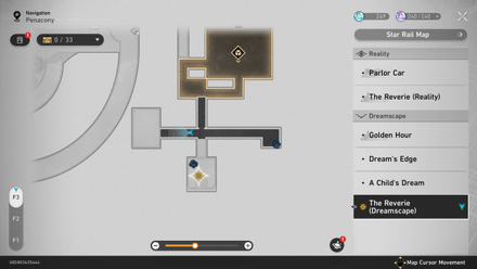 Honkai Star Rail -Lost III Map