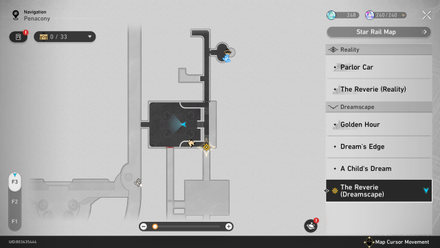 Honkai Star Rail -Lost I Map