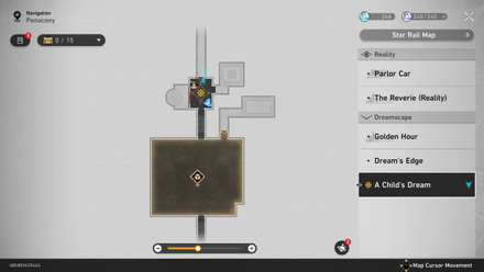 Honkai Star Rail -Memories IV Map