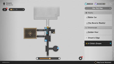 Honkai Star Rail -Memories II Map