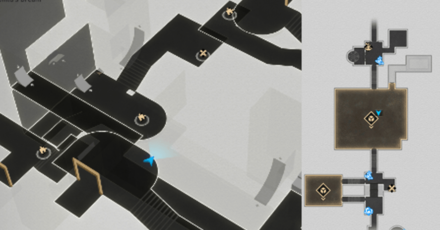 Honkai Star Rail -Icy Fountain Memory Map