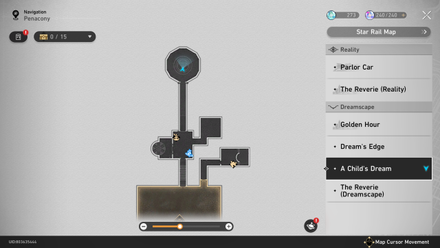 Honkai Star Rail -Black Swan Map