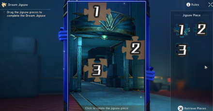 Honkai Star Rail - Dream Jigsaw Puzzle Solution