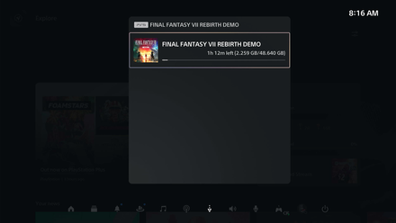 FF7 Rebirth - Demo File Size
