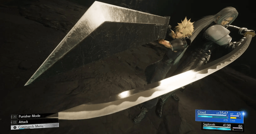 FF7 Rebirth - Cloud and Sephiroth