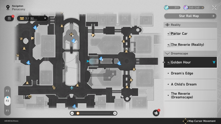 Honkai Star Rail -oti mall map