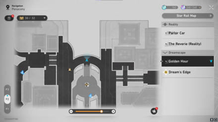 Honkai Star Rail -empyrean map