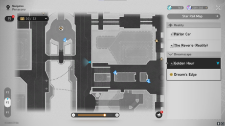 Honkai Star Rail -vitali map