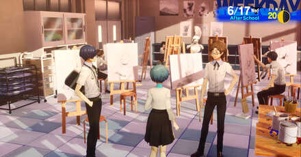 Persona 3 Reload - Art Club with Keisuke