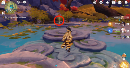 Genshin - A Cloud-Sea Appeal - Go to the Abode Entrance