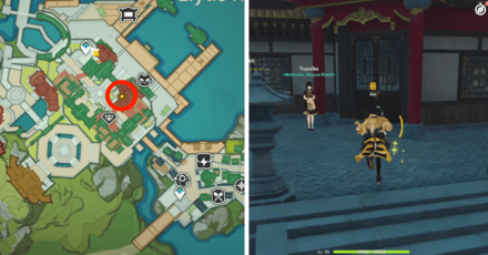 Genshin - A Cloud-Sea Appeal - Go to Xinyue Kiosk