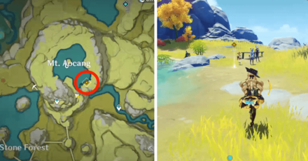 Genshin - A Cloud-Sea Appeal - Go to Mt Aocang