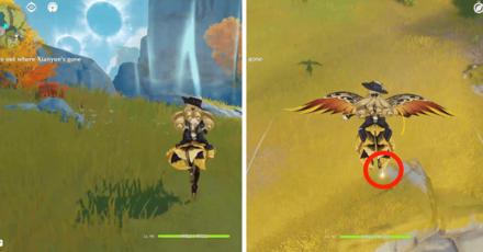 Genshin - A Cloud-Sea Appeal - Figure out where xianyun